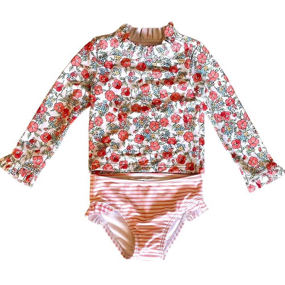 Janie and Jack rashguard swimsuit